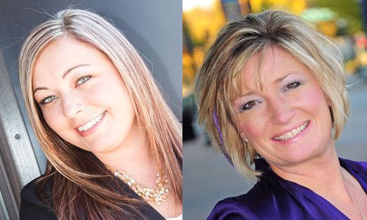 Whitney Kohlmeyer and Jennifer Worrell